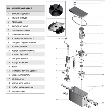 Канализационная станция SPRUT WCLift 400/3